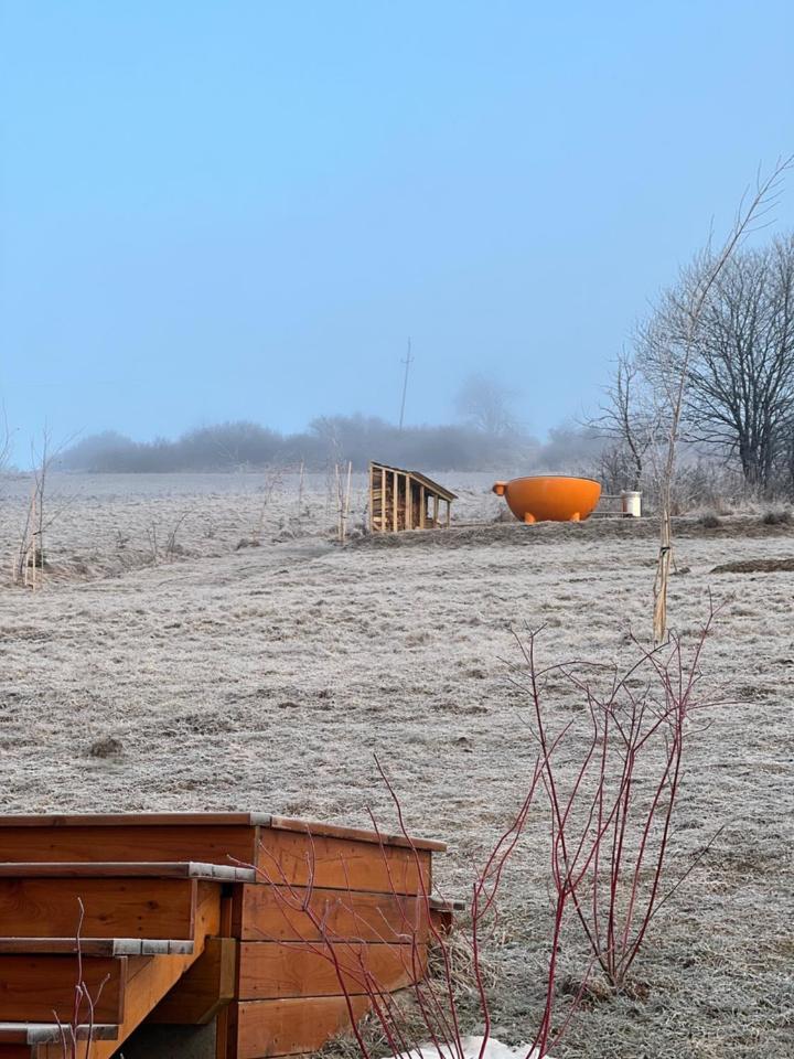 Houten Vakantiewoning "Reisnaarpolen" Royaal Ontbijt, Sauna En Hottub Czarna Góra Exterior foto